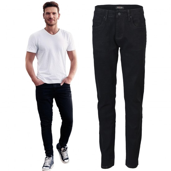 Spodnie Męskie Jeansy Elastyczyne BLAKE2 Comfort Fit - Pakojeans.pl