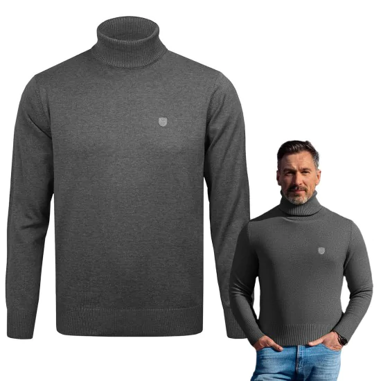 Klasyczny GOLF Sweter Męski...