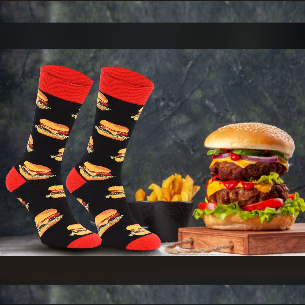 Wesołe SKARPETKI Męskie Damskie Hamburgery Miękkie Grube BAWEŁNIANE 41-45 - Pakojeans.pl Wesołe SKARPETKI Męskie Damskie Hamburgery Miękkie Grube BAWEŁNIANE 41-45 - Pakojeans.pl