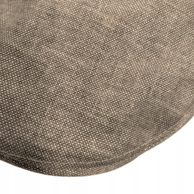 KASZKIET Męski Lniany na Lato Modna Czapka Premium BRĄZOWOSZARY Pako Jeans