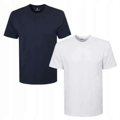 Zestaw T-SHIRT koszulka męska TOP bawełniana KOMPLET 2-PAK Pako Jeans