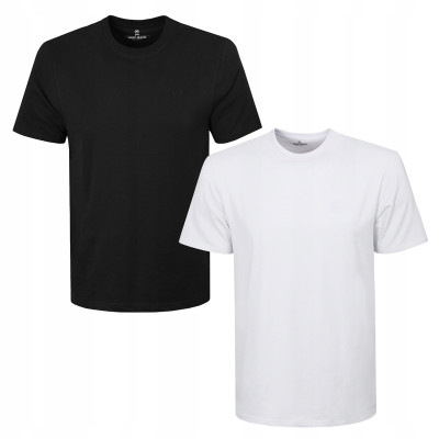 Zestaw T-SHIRT koszulka męska TOP bawełniana KOMPLET 2-PAK Pako Jeans