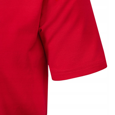 POLO Koszulka Męska CZERWONA Bawełniana ALT Elegancka Pako Jeans
