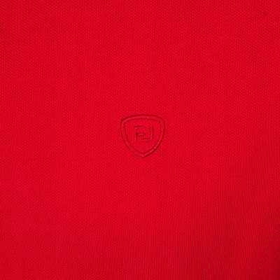 POLO Koszulka Męska CZERWONA Bawełniana CURIUM Elegancka Pako Jeans
