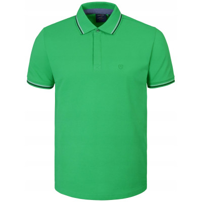POLO Koszulka Męska ZIELONA Bawełniana COPPER Elegancka Pako Jeans