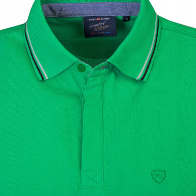 POLO Koszulka Męska ZIELONA Bawełniana COPPER Elegancka Pako Jeans