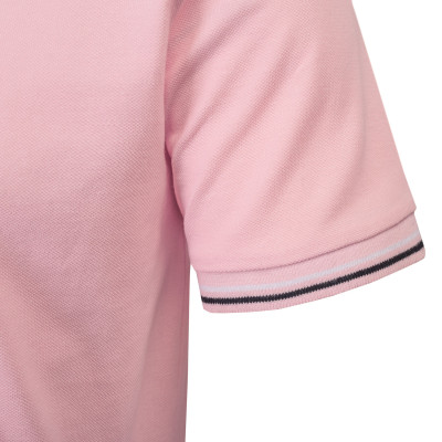 POLO Koszulka Męska RÓŻOWA Bawełniana COPPER Elegancka Pako Jeans