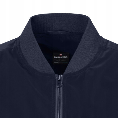 KURTKA BOMBERKA męska przejściowa bez kaptura SWAN GRANATOWA Pako Jeans