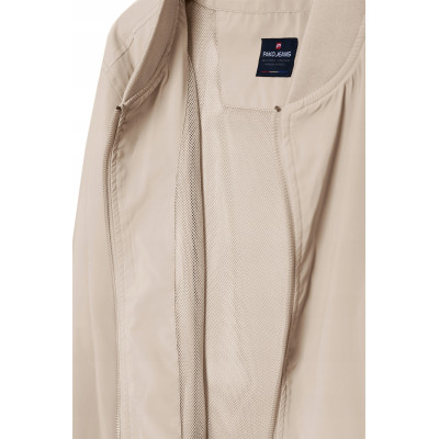 KURTKA BOMBERKA męska przejściowa bez kaptura SWAN BEŻOWA Pako Jeans