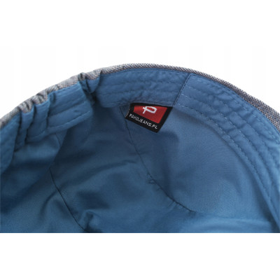 KASZKIET Męski na Lato Czapka w Krateczkę Casual GRANATOWY Pako Jeans