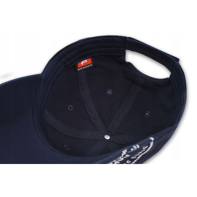 CZAPKA z Daszkiem z KOTWICĄ Solidna Bejsbolówka GRANATOWA Pako Jeans