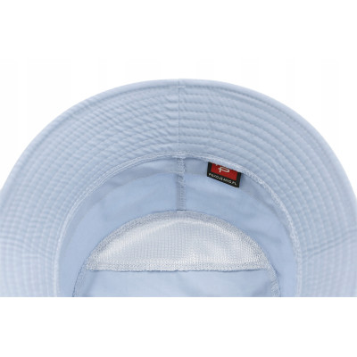 KAPELUSZ Letni z SIATKĄ Rybacki Bucket Hat BŁĘKITNY Bawełniany Pako Jeans