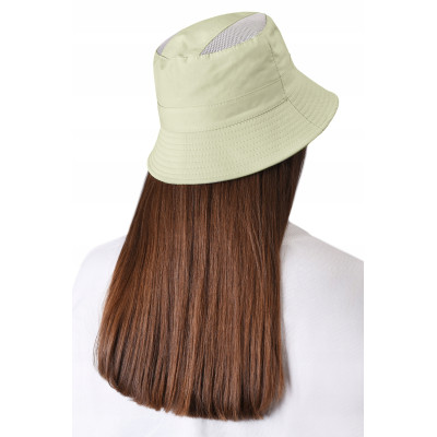 KAPELUSZ Letni z SIATKĄ Rybacki Bucket Hat MIĘTOWY Bawełniany Pako Jeans