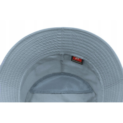 KAPELUSZ Letni z SIATKĄ Rybacki Bucket Hat NIEBIESKI Bawełniany Pako Jeans - Pakojeans.pl