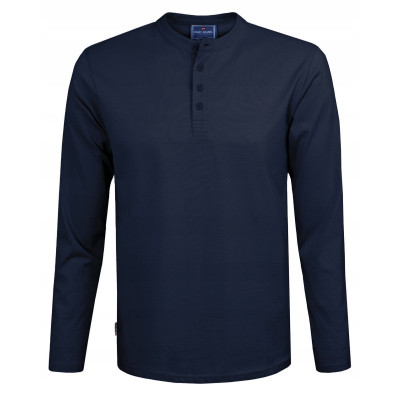 LONGSLEEVE męski koszulka z długim rękawem bawełniana MATRIX granatowa Pako Jeans
