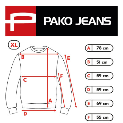 BLUZA Męska na Lato z Kapturem DRESOWA Nieocieplana BROMI GRANATOWA Pako Jeans