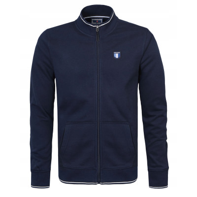 BLUZA Męska Rozpinana bez Kaptura Ocieplana JOY GRANATOWA Pako Jeans