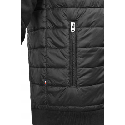 BLUZA Męska KURTKA Przejściowa Pikowana Bez Kaptura KOPENHAGA CZARNA Pako Jeans