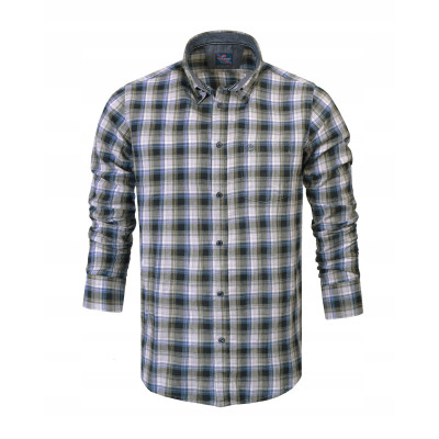 KOSZULA Męska w KRATKĘ z Długim Rękawem Bawełniana LEGATO Regular Fit Pako Jeans