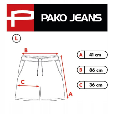 KAPIELÓWKI Męskie Spodenki SZORTY Plażowe CORAL Granatowe Pako Jeans