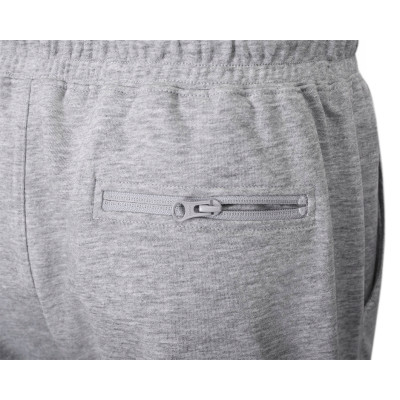 Krótkie Spodenki SZORTY Dresowe Męskie ARABESKA Szare Melanż Pako Jeans