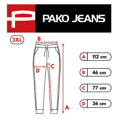 SPODNIE DRESOWE Męskie Długie Bez Ściągacza RABBIT Jasny Brąz Pako Jeans