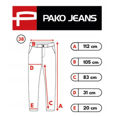SPODNIE Męskie CHINOSY Bawełniane JASNOBEŻOWE Slim Fit JOHNSON Pako Jeans