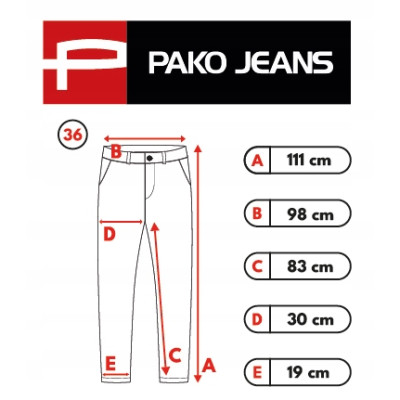 SPODNIE Męskie CHINOSY Bawełniane JASNOSZARE Slim Fit JOHNSON Pako Jeans