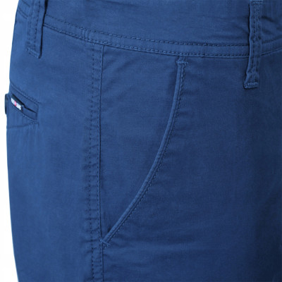 SPODNIE Męskie CHINOSY Bawełniane NIEBIESKIE Slim Fit ERIC Pako Jeans