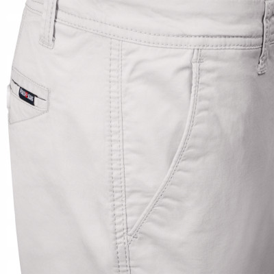 SPODNIE Męskie CHINOSY Bawełniane JASNOSZARE Slim Fit ERIC Pako Jeans