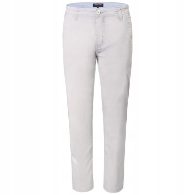 SPODNIE Męskie CHINOSY Bawełniane JASNOSZARE Slim Fit ERIC Pako Jeans