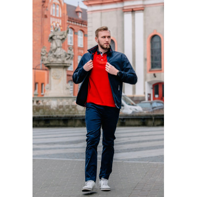SPODNIE Męskie CHINOSY Bawełniane GRANATOWE Slim Fit ERIC Pako Jeans