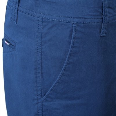 SPODNIE Męskie CHINOSY Bawełniane NIEBIESKIE Slim Fit ERIC Pako Jeans