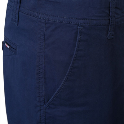 SPODNIE Męskie CHINOSY Bawełniane GRANATOWE Slim Fit ERIC Pako Jeans