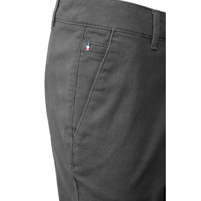 SPODNIE Męskie CHINOSY Bawełniane Długie GRAFIT Slim Fit PECTUS Pako Jeans