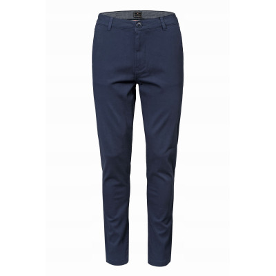 SPODNIE Męskie CHINOSY Bawełniane Długie GRANAT Slim Fit PECTUS Pako Jeans