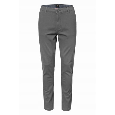 SPODNIE Męskie CHINOSY Bawełniane Długie GRAFIT Slim Fit PECTUS Pako Jeans