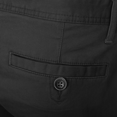 SPODNIE z Kieszeniami CARGO Męskie CZARNE Slim Fit Pako Jeans