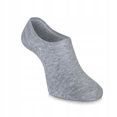 3x STOPKI Niskie Skarpetki MĘSKIE Bawełniane POPIELATE r. 40-45 Pako Jeans
