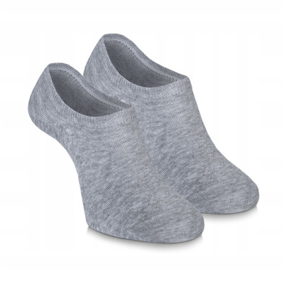 3x STOPKI Niskie Skarpetki MĘSKIE Bawełniane POPIELATE r. 40-45 Pako Jeans