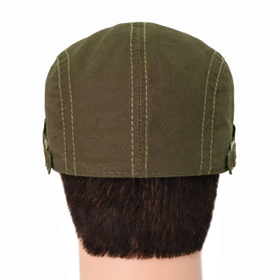 Kaszkiet męski khaki czapka casual bawełna