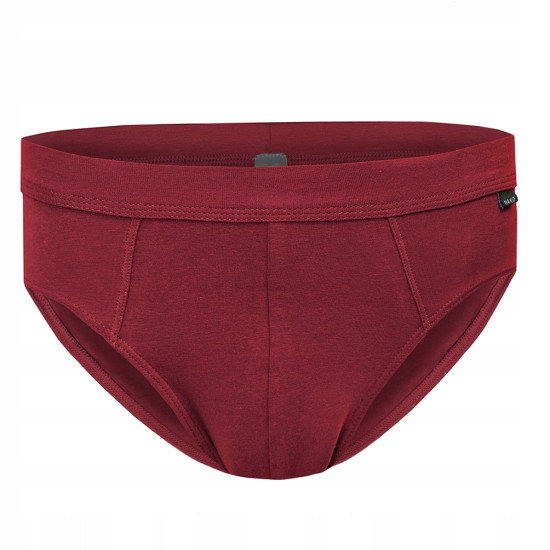 Slipy męskie majtki bawełniane wygodne ROCKY bordowe Pako Jeans