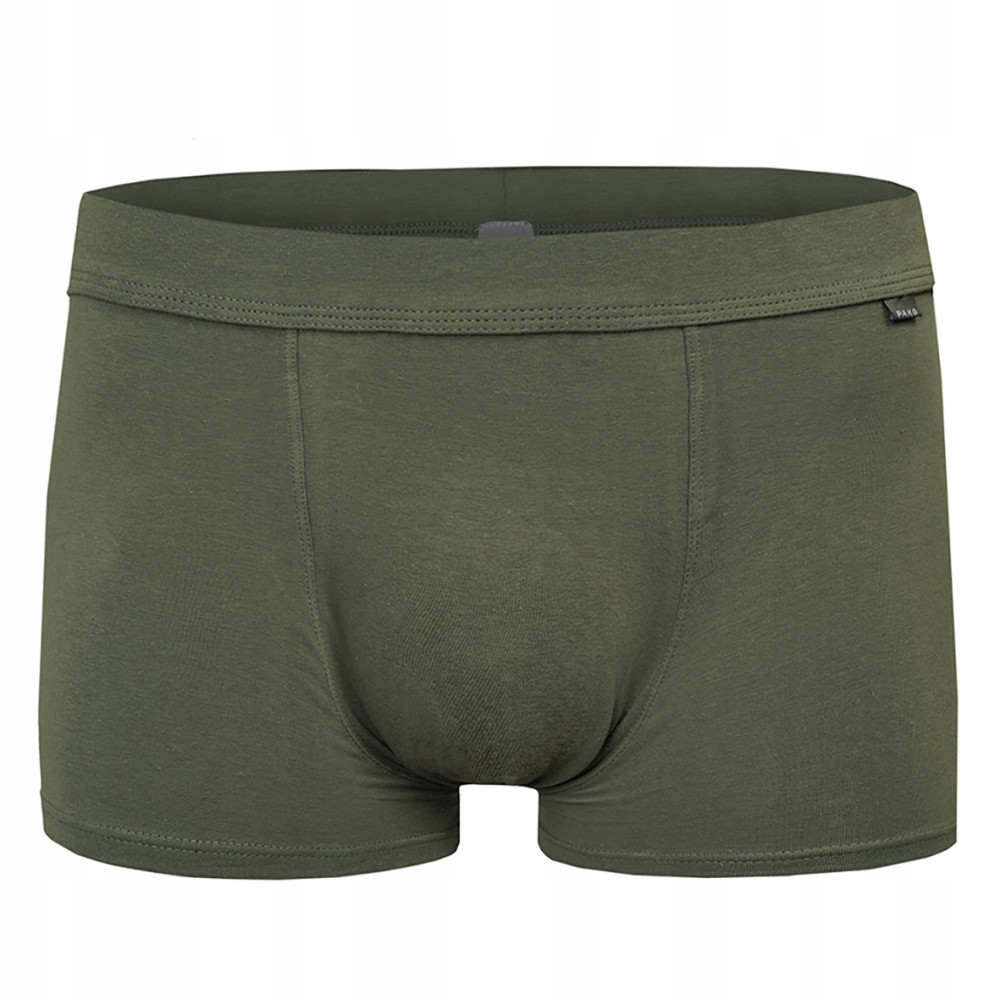 Bokserki męskie bawełniane wygodne ROCKY zielone Pako Jeans Bokserki męskie bawełniane wygodne ROCKY zielone Pako Jeans