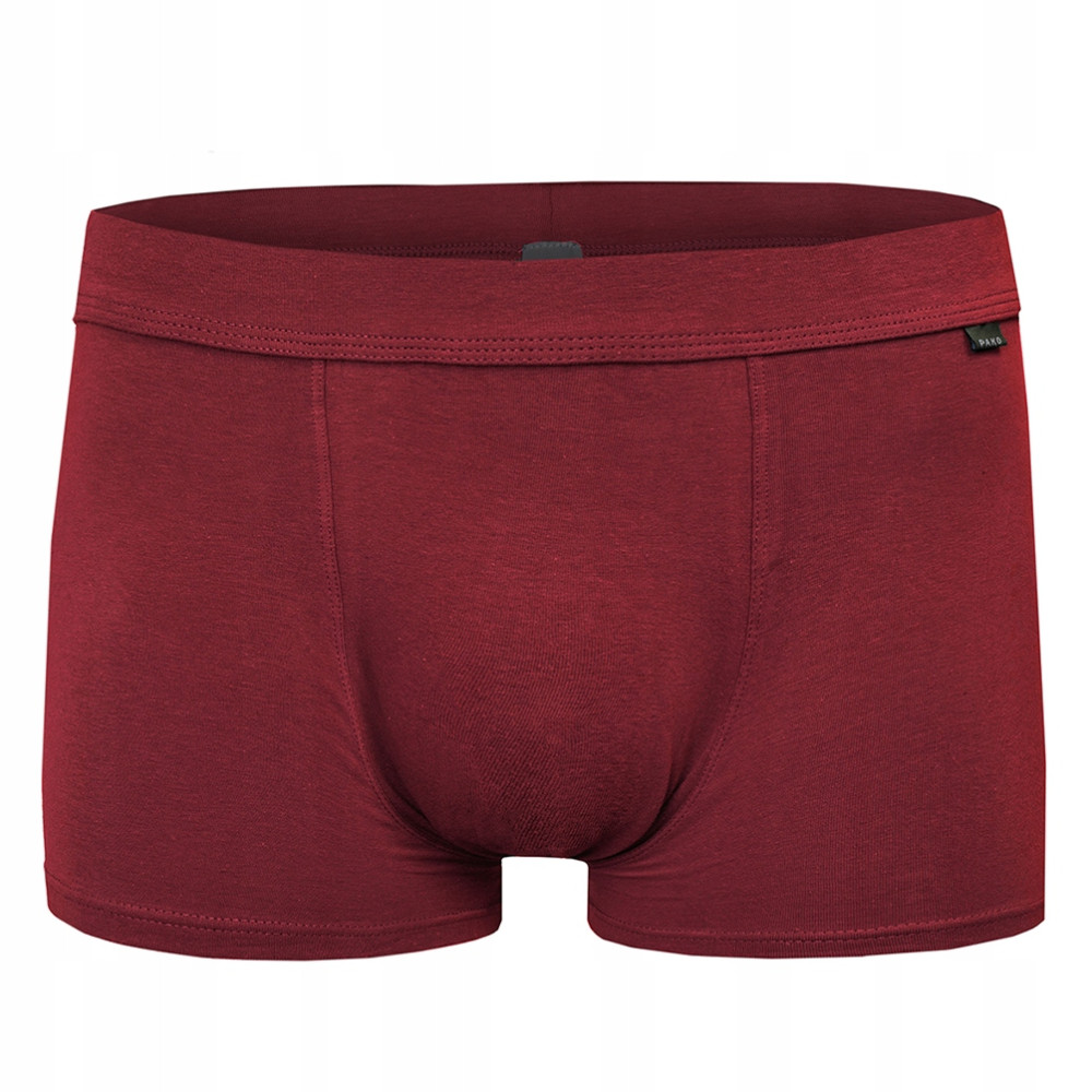 Bokserki męskie bawełniane wygodne ROCKY bordowe Pako Jeans Bokserki męskie bawełniane wygodne ROCKY bordowe Pako Jeans