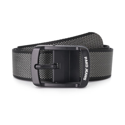PASEK Męski Parciany do Spodni DWUSTRONNY Solidna Klamra FLIP PREMIUM Pako Jeans - Pakojeans.pl