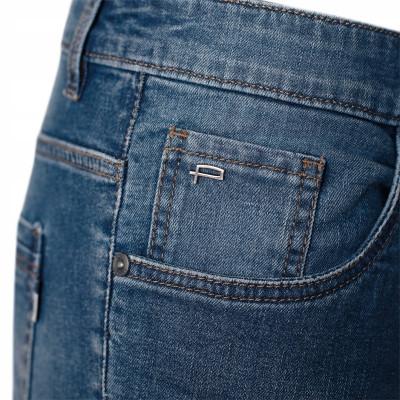 SPODENKI Jeansowe Męskie Denim SAMOT Szorty GRANATOWE Sprane Pako Jeans - Pakojeans.pl