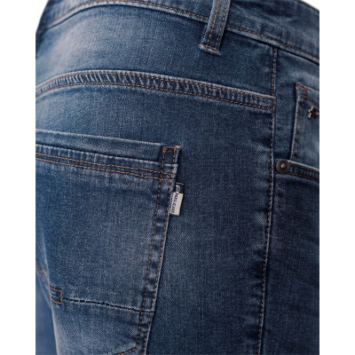 SPODENKI Jeansowe Męskie Denim SAMOT Szorty GRANATOWE Sprane Pako Jeans - Pakojeans.pl