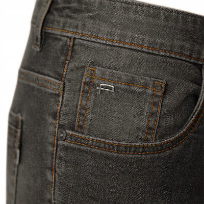 SPODENKI Jeansowe Męskie Denim SAMOT Szorty CZARNE Sprane Pako Jeans - Pakojeans.pl