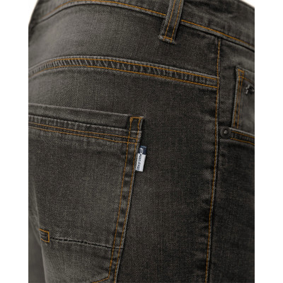 SPODENKI Jeansowe Męskie Denim SAMOT Szorty CZARNE Sprane Pako Jeans - Pakojeans.pl