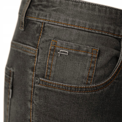 SPODENKI Jeansowe Męskie Denim SAMOT Szorty CZARNE Sprane Pako Jeans - Pakojeans.pl